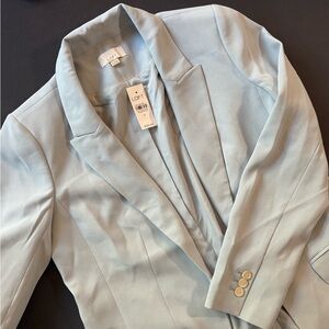 LOFT Women's Light Blue Blazer